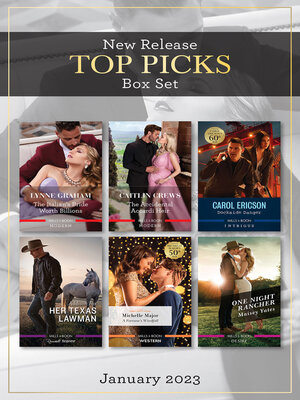 cover image of Top Picks New Release Box Set Jan 2023/The Italian's Bride Worth Billions/The Accidental Accardi Heir/Dockside Danger/Her Texas Lawman/A